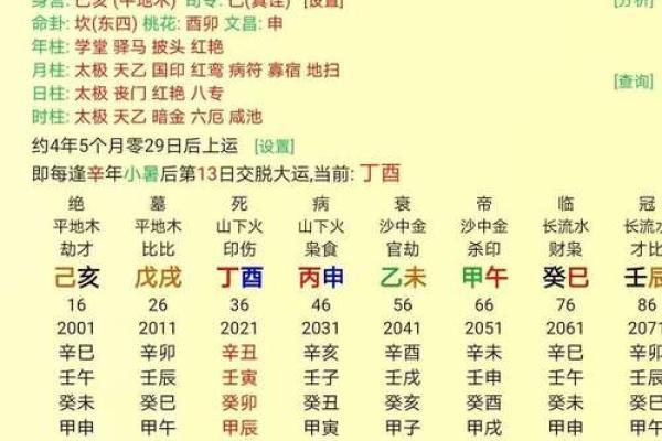 东四命与西四命的出生年份划分解析