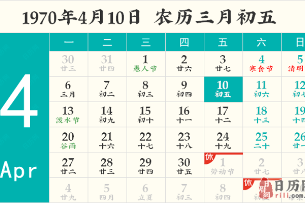 1970年全面解析：揭秘那个时代的日历秘密