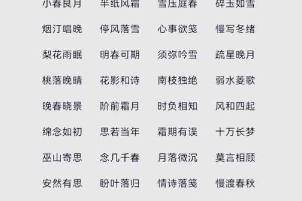 如何为女孩取一个有意义的四个字名字