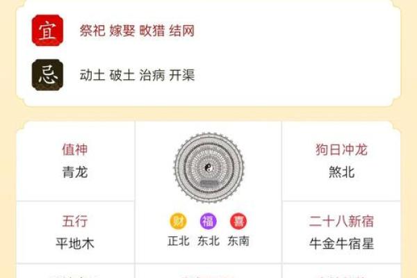 今日运势揭秘：万年历冲煞揭秘，小心这些禁忌