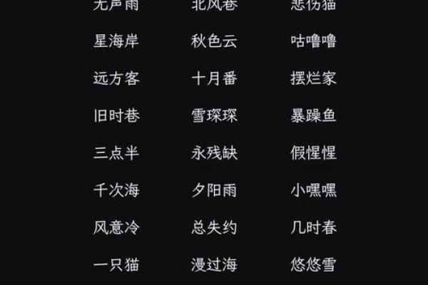 游戏名字大全：搞笑创意让你笑出声