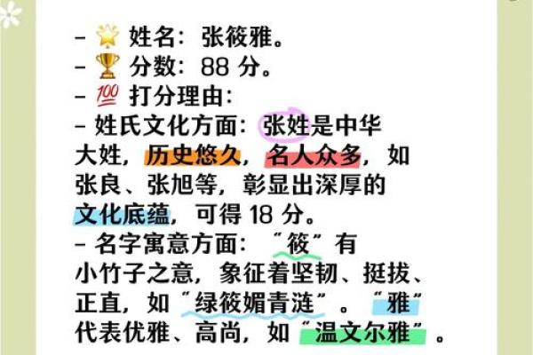 选择雅字作为名字的深层含义与影响
