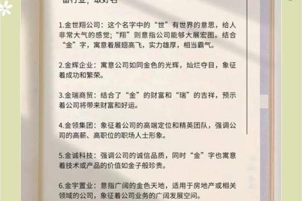 如何为新公司取个独特又有意义的名字