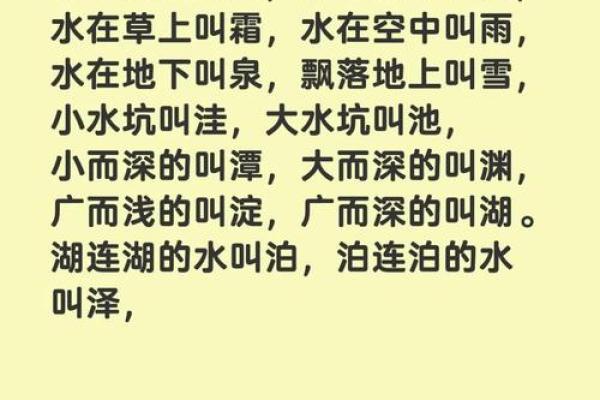 水字的名字：给你带来清新与灵动的选择