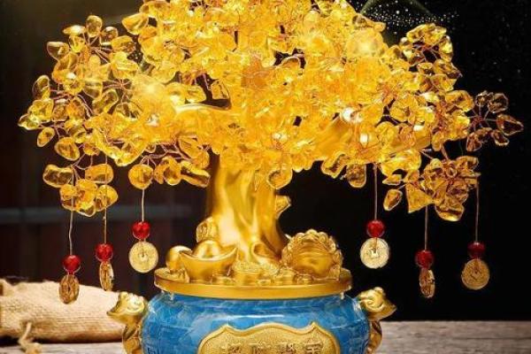水晶风水招财树的神奇力量与摆放技巧