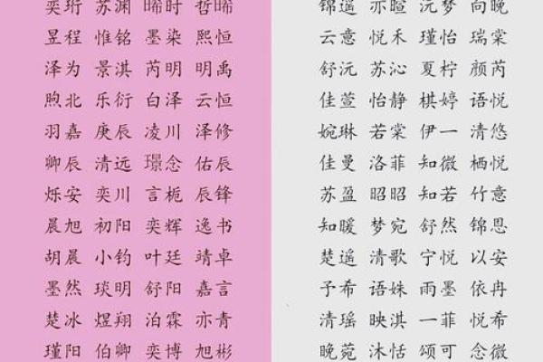 梅氏女宝宝独特名字推荐