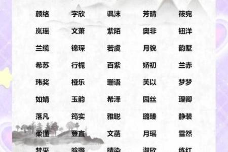 梅氏女宝宝独特名字推荐