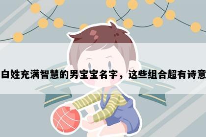 白姓充满智慧的男宝宝名字，这些组合超有诗意